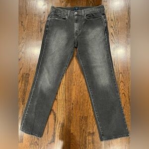 Nautica Men's Dark Gray Straight Jeans